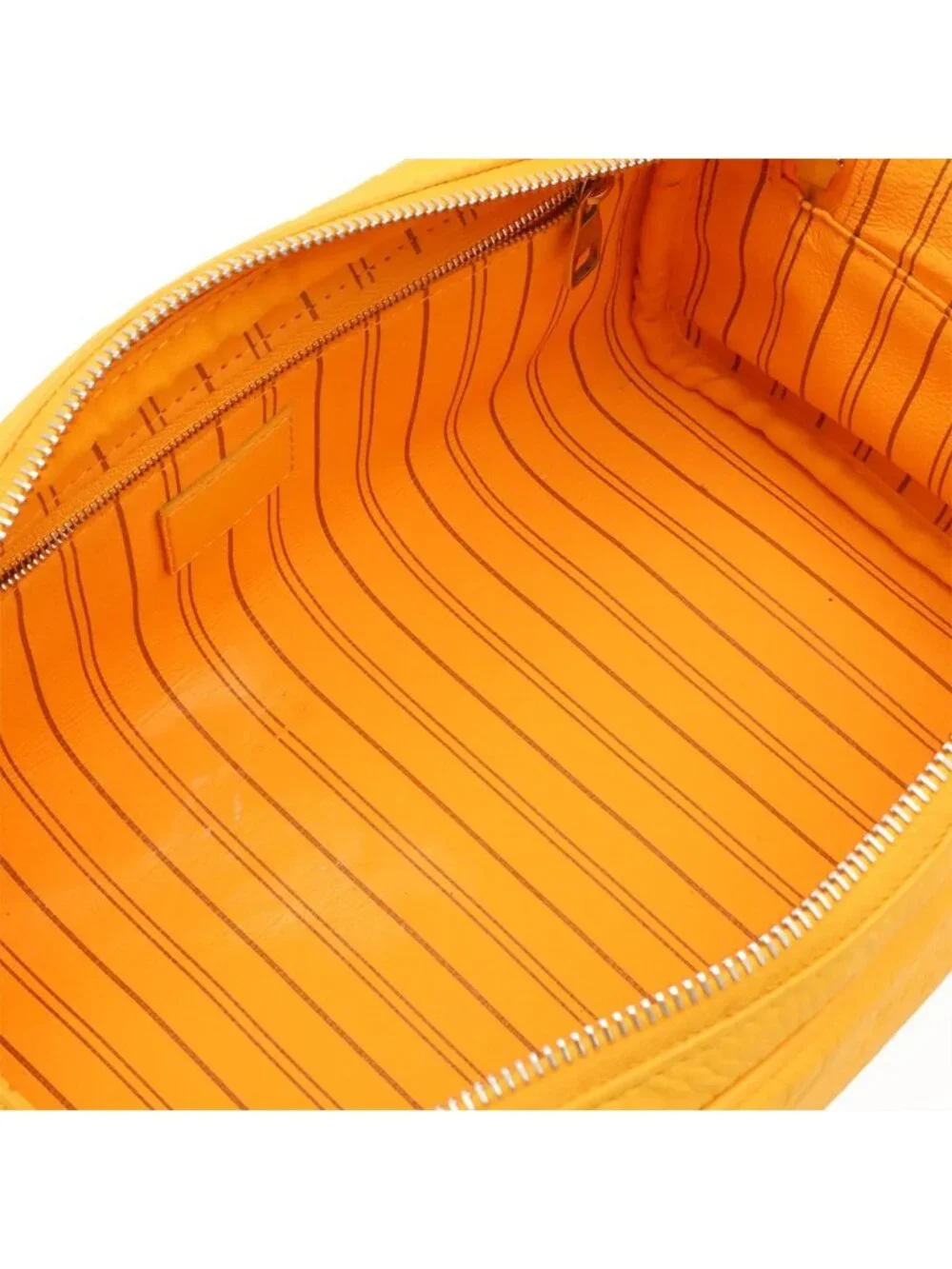 Louis Vuitton Monogram Taurillon Doppelganger Clutch Handbag Pouch Saffron